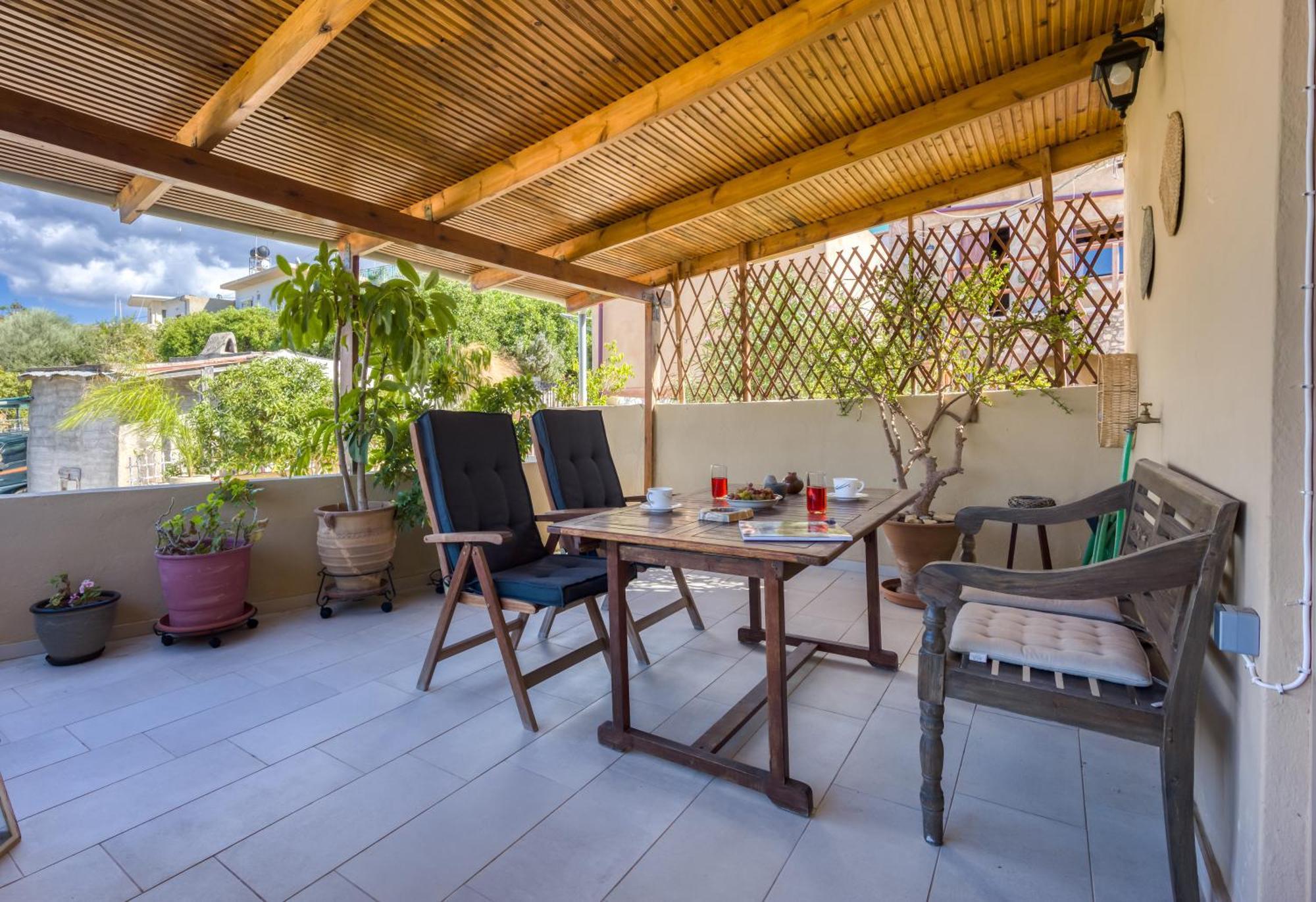 Serenity View - Traditional Village Apartment Kouses Exterior photo